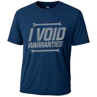 Funny MECHANICS I Void Warranties Wrench Garage Hoodie Performance Shirt