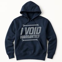 Funny MECHANICS I Void Warranties Wrench Garage Hoodie Hoodie
