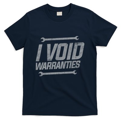 Funny MECHANICS I Void Warranties Wrench Garage Hoodie T-Shirt
