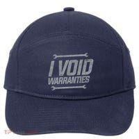 Funny MECHANICS I Void Warranties Wrench Garage Hoodie 7-Panel Snapback Hat