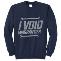 Funny MECHANICS I Void Warranties Wrench Garage Hoodie Tall Sweatshirt