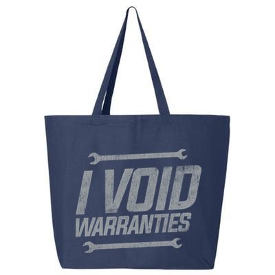 Funny MECHANICS I Void Warranties Wrench Garage Hoodie 25L Jumbo Tote