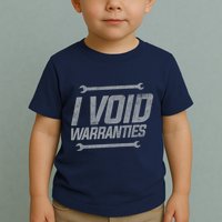 Funny MECHANICS I Void Warranties Wrench Garage Hoodie Toddler T-Shirt
