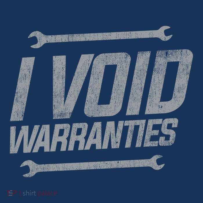 Funny MECHANICS I Void Warranties Wrench Garage Hoodie Toddler T-Shirt