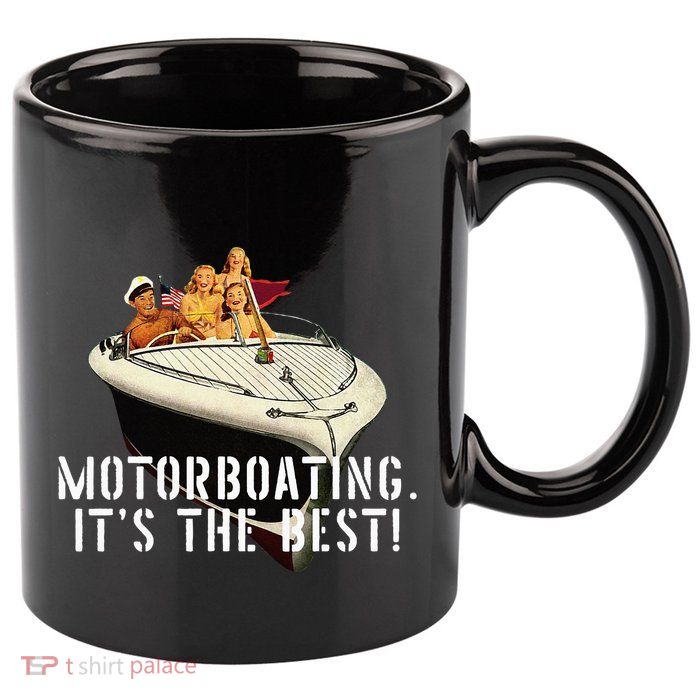 Funny Motorboating Its The Best 11oz C Handle Ceramic Mug