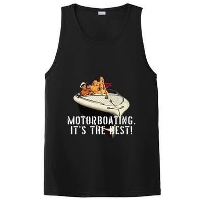 Funny Motorboating Its The Best PosiCharge Competitor Tank