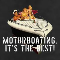 Funny Motorboating Its The Best Golf Towel