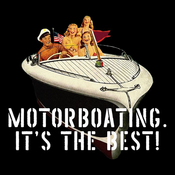 Funny Motorboating Its The Best Women's Crop Top Tee