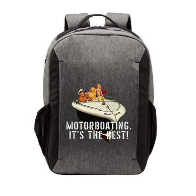 Funny Motorboating Its The Best Vector Backpack