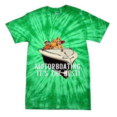 Funny Motorboating Its The Best Tie-Dye T-Shirt