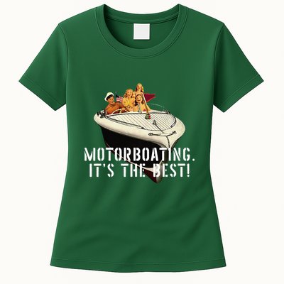 Funny Motorboating Its The Best Womens T-Shirt