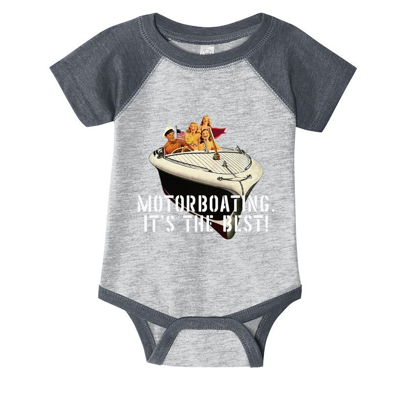 Funny Motorboating Its The Best Infant Baby Jersey Bodysuit