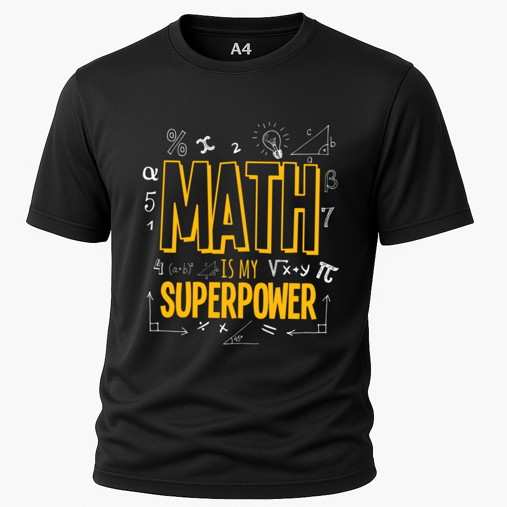 Funny Math Is My Superpower Algebra Lover Steam Gift Performance Shirt
