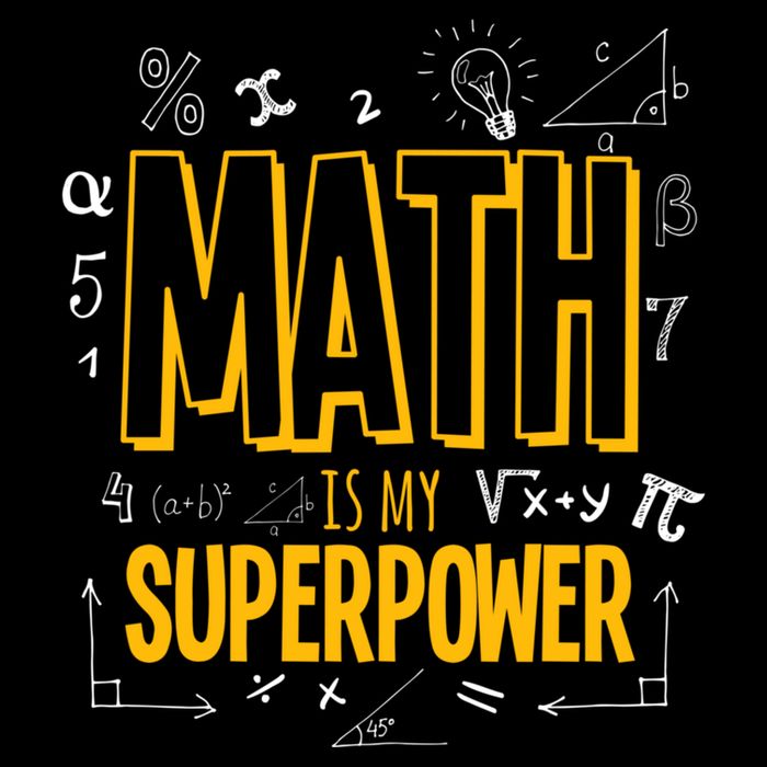 Funny Math Is My Superpower Algebra Lover Steam Gift Performance Shirt