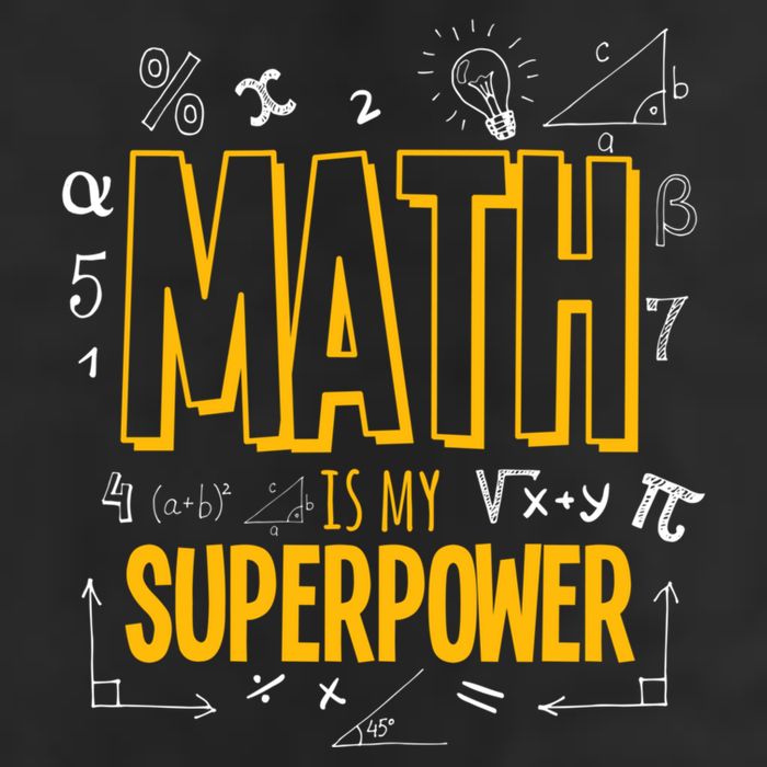 Funny Math Is My Superpower Algebra Lover Steam Gift Adult Drive Performance Visor