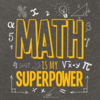Funny Math Is My Superpower Algebra Lover Steam Gift Cotton Canvas Backpack