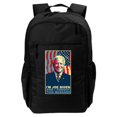 Funny Meme I Am Joe Biden And I Forgot This Message Gift Backpack