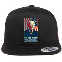 Funny Meme I Am Joe Biden And I Forgot This Message Gift Flatbill Hat
