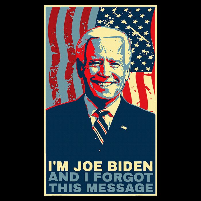 Funny Meme I Am Joe Biden And I Forgot This Message Gift 16 in Basic Backpack