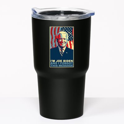 Funny Meme I Am Joe Biden And I Forgot This Message Gift Tumbler