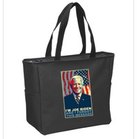 Funny Meme I Am Joe Biden And I Forgot This Message Gift Zip Tote Bag