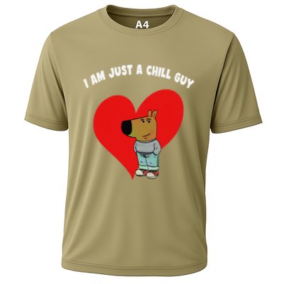 Funny Meme IM Just A Chill Guy Valentine Couple Performance Shirt