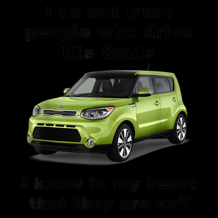 Funny Meme I Do Not Trust People Who Drive Kia Souls Joke Impact Tech Backpack