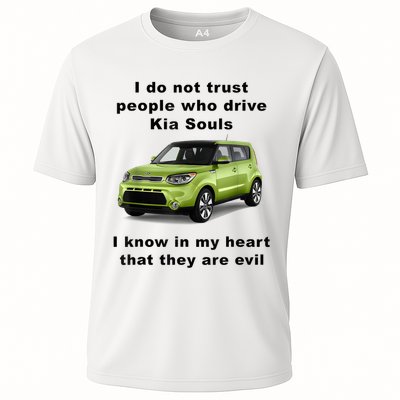 Funny Meme I Do Not Trust People Who Drive Kia Souls Joke Performance Shirt