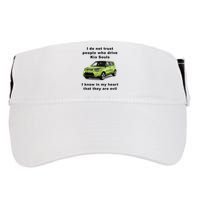 Funny Meme I Do Not Trust People Who Drive Kia Souls Joke Adult Drive Performance Visor