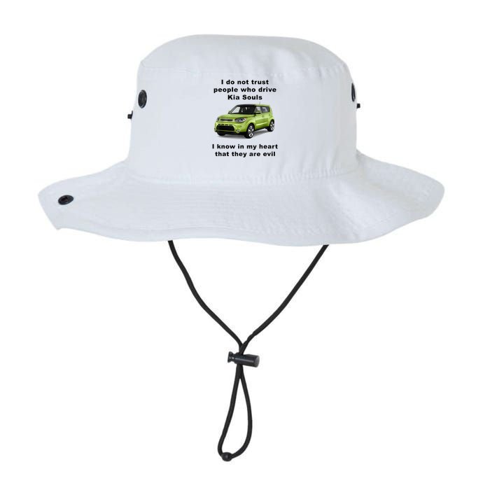 Funny Meme I Do Not Trust People Who Drive Kia Souls Joke Bucket Hat