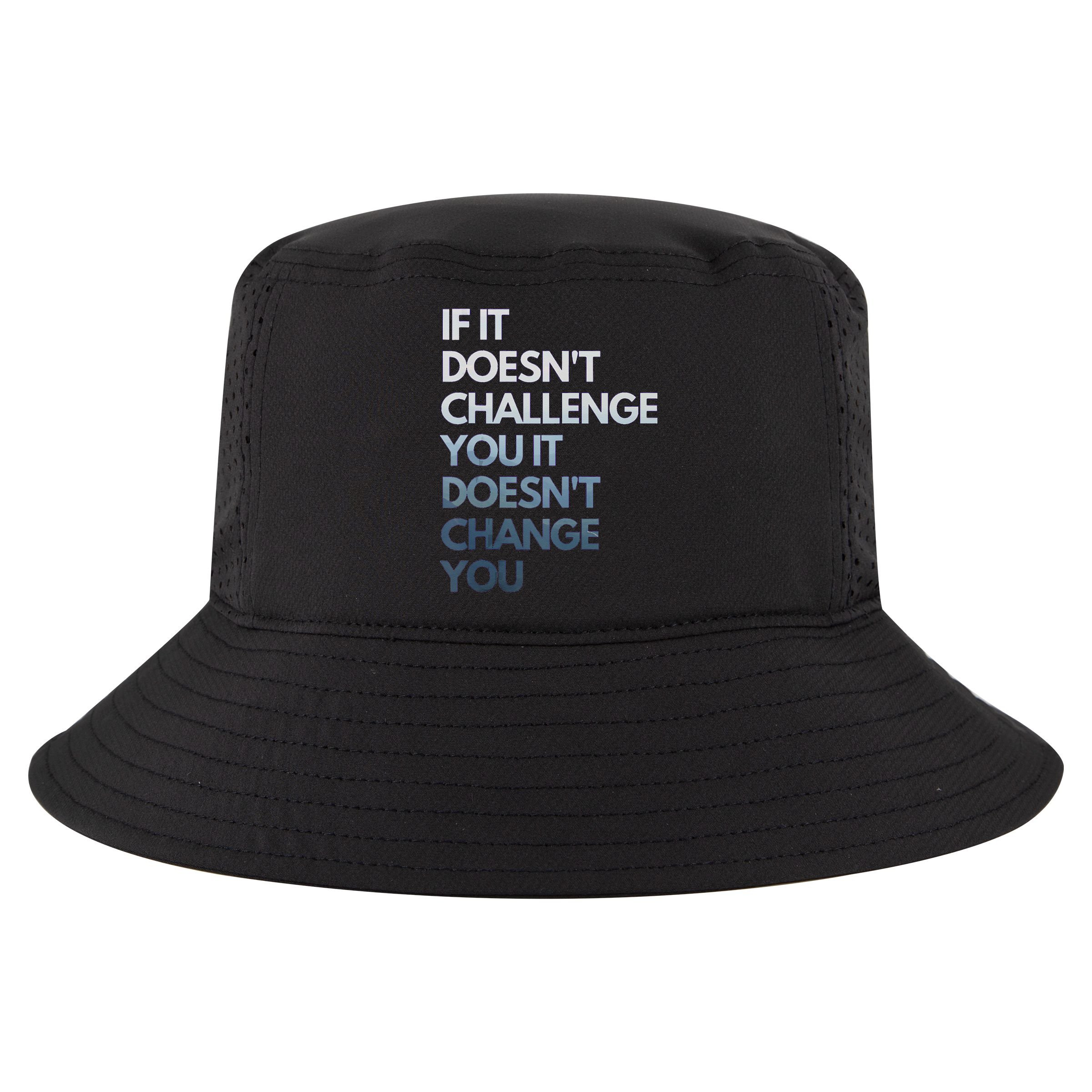 Fitness Motivation Inspirational Quote Fitness Cool Comfort Performance Bucket Hat