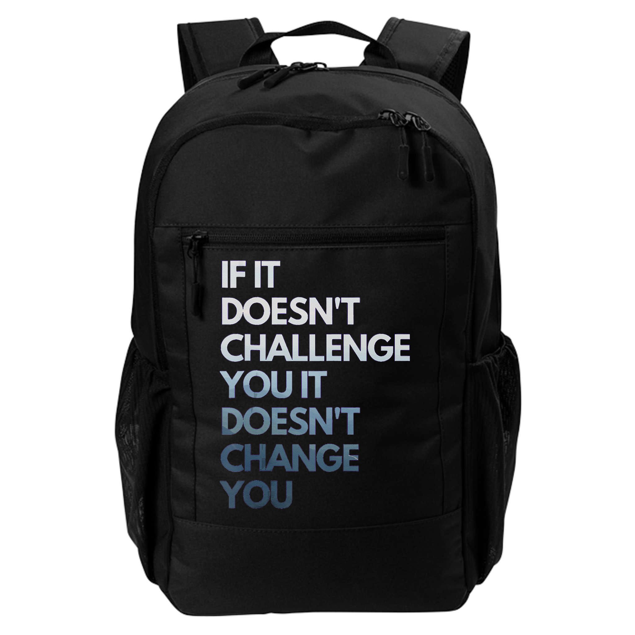 Fitness Motivation Inspirational Quote Fitness Backpack