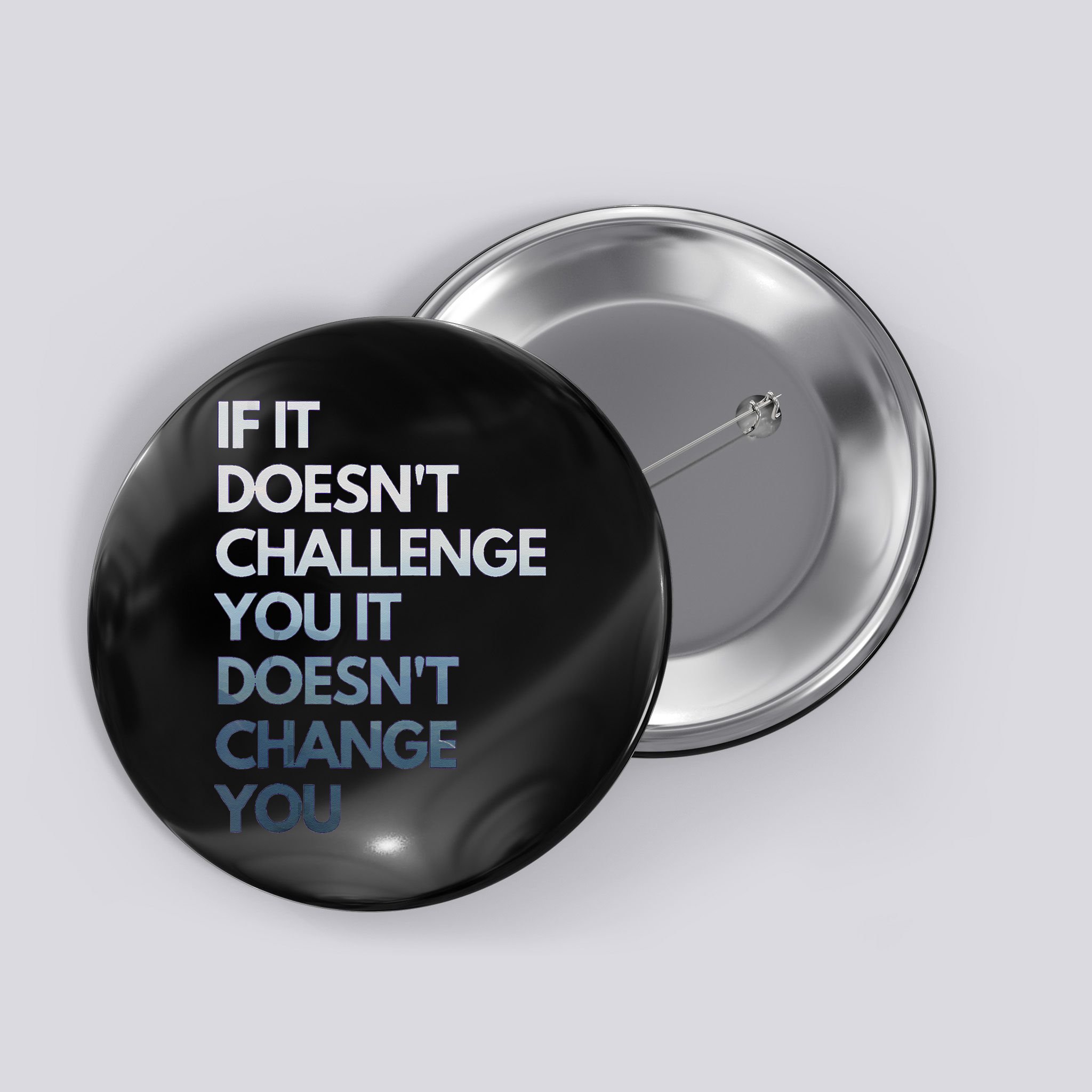 Fitness Motivation Inspirational Quote Fitness Button
