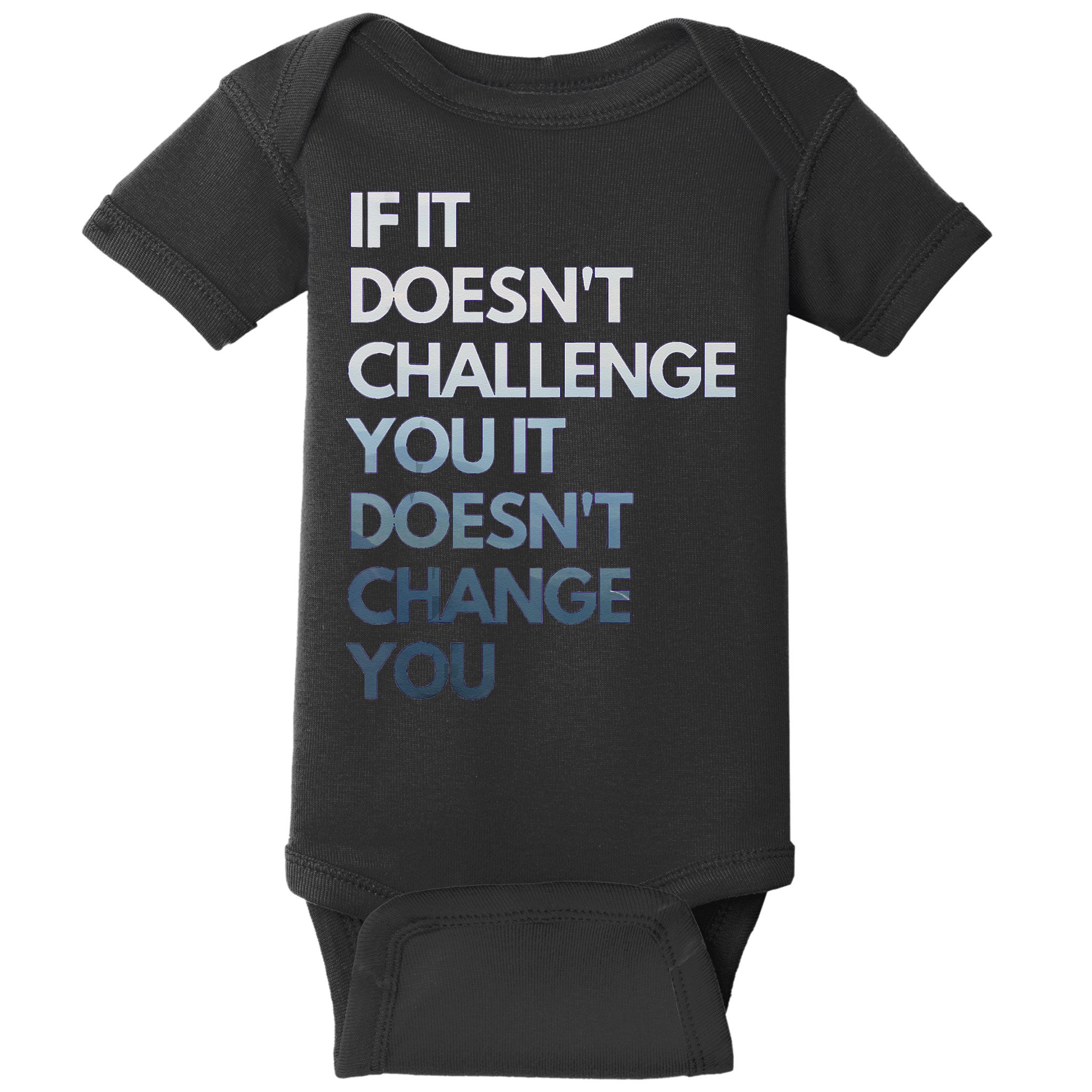 Fitness Motivation Inspirational Quote Fitness Baby Bodysuit