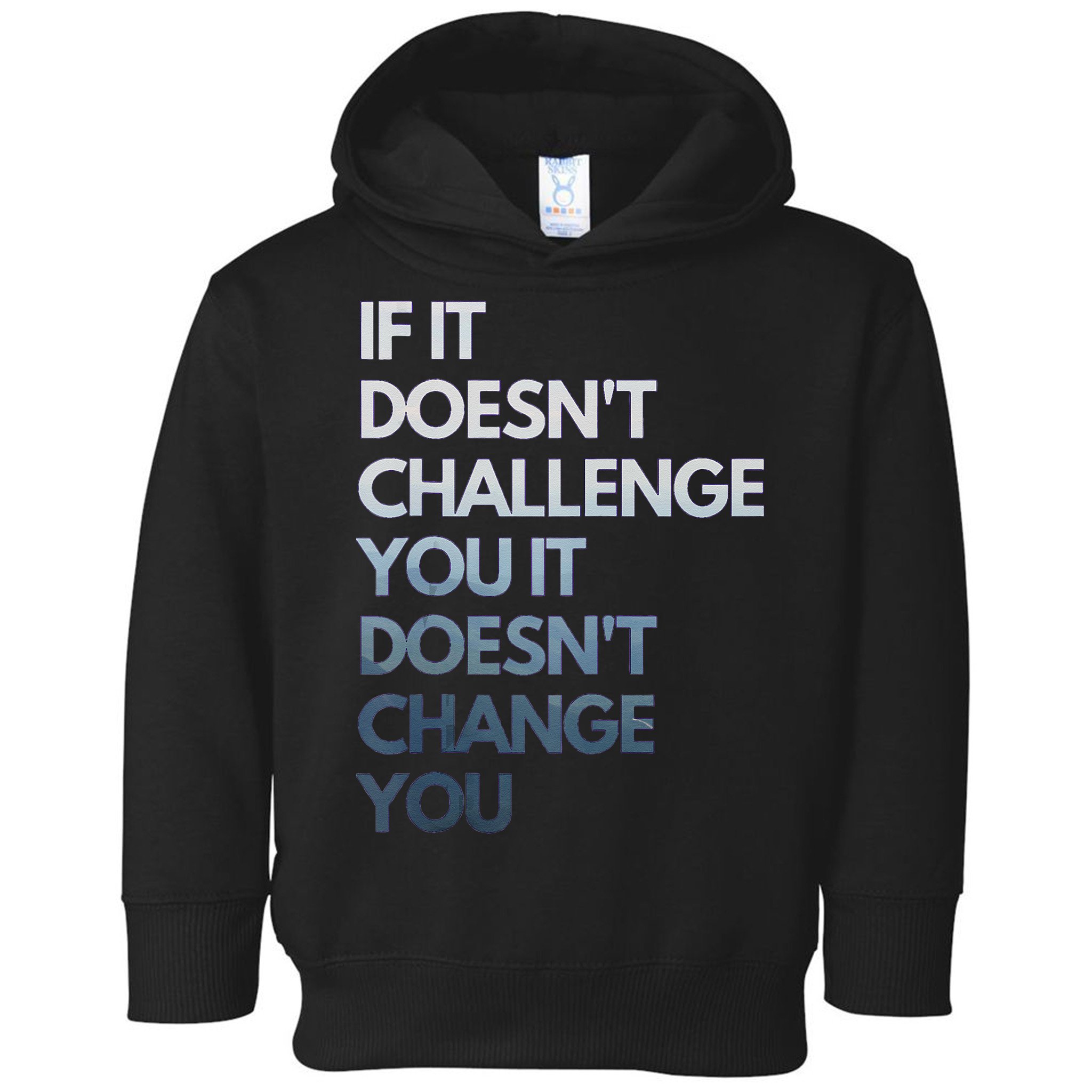 Fitness Motivation Inspirational Quote Fitness Toddler Hoodie