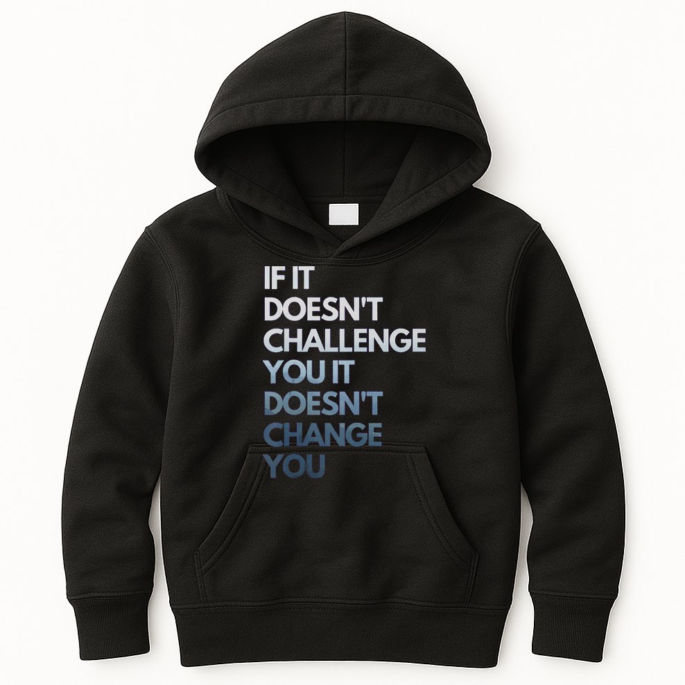 Fitness Motivation Inspirational Quote Fitness Kids Hoodie