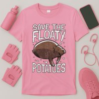 Funny Manatee I Save The Floaty Potatoes I Manatee T-Shirt