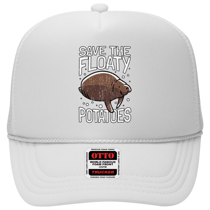 Funny Manatee I Save The Floaty Potatoes I Manatee Trucker Hat