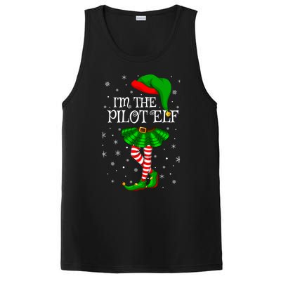 Family Matching Im The Pilot Elf Christmas Gift PosiCharge Competitor Tank