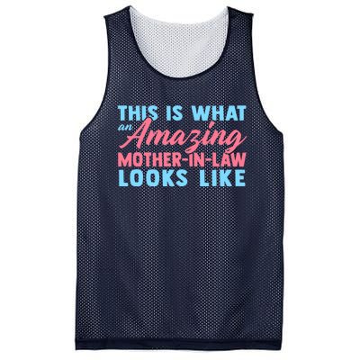 Funny Mother In Law From Daughter Mother's Day Wo Gift Mesh Reversible Basketball Jersey Tank