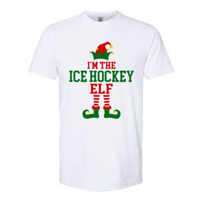 Family Matching IM Ice Hockey Elf Christmas Meaningful Gift Softstyle CVC T-Shirt