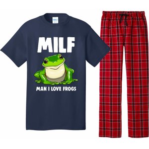 Funny Man I Love Frogs Tee Shirts Frog Love Pajama Set