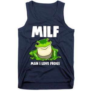 Funny Man I Love Frogs Tee Shirts Frog Love Tank Top