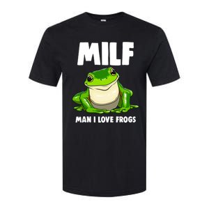 Funny Man I Love Frogs Tee Shirts Frog Love Softstyle CVC T-Shirt