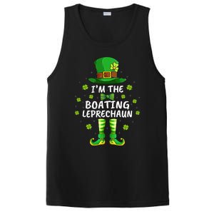 Family Matching I'm The Boating Leprechaun St Patrick's Day Gift PosiCharge Competitor Tank