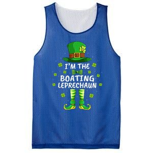 Family Matching I'm The Boating Leprechaun St Patrick's Day Gift Mesh Reversible Basketball Jersey Tank