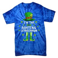 Family Matching I'm The Boating Leprechaun St Patrick's Day Gift Tie-Dye T-Shirt