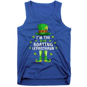 Family Matching I'm The Boating Leprechaun St Patrick's Day Gift Tank Top