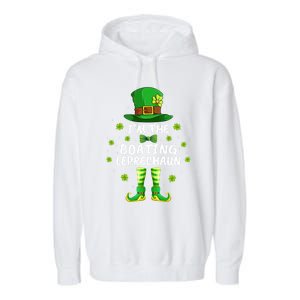 Family Matching I'm The Boating Leprechaun St Patrick's Day Gift Garment-Dyed Fleece Hoodie