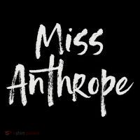 Funny Misanthrope Introvert Antisocial Design. Miss Anthrope Full-Length Apron With Pockets